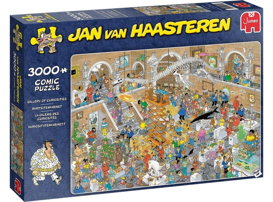 JUMBO Puzzle JvH Galéria kuriozít 3000 dielikov