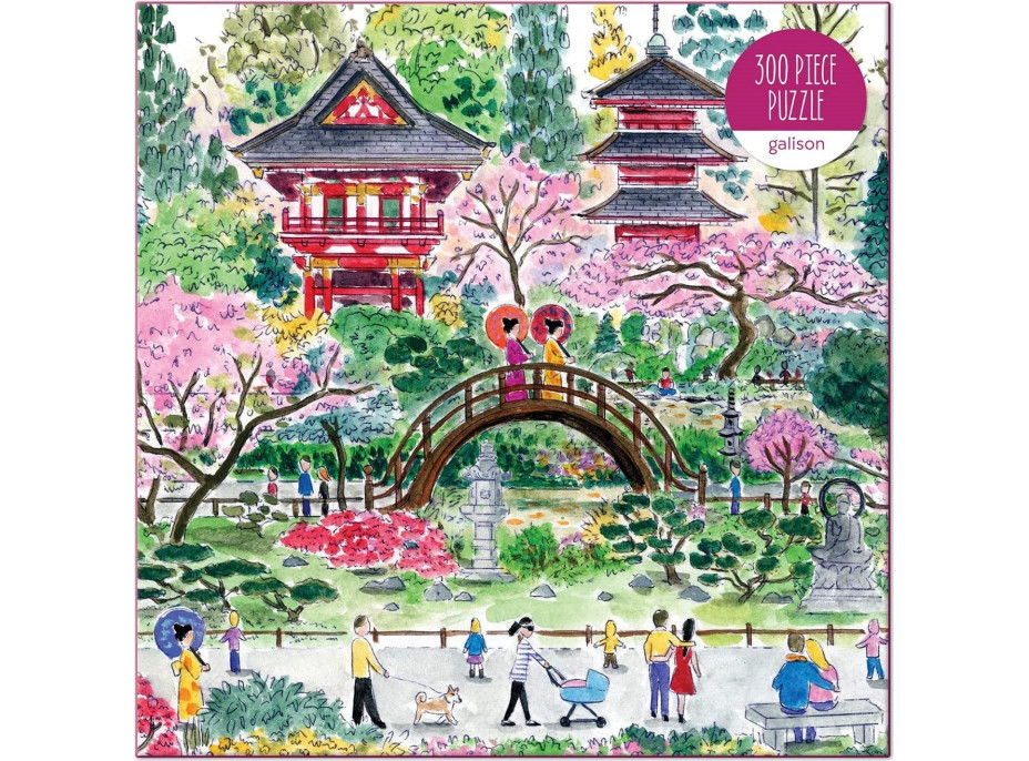 GALISON Puzzle Japonská záhrada 300 dielikov