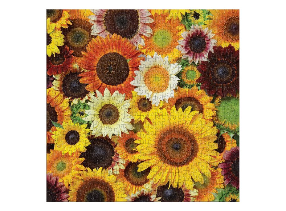 GALISON Štvorcové puzzle Kvety slnečníc 500 dielikov