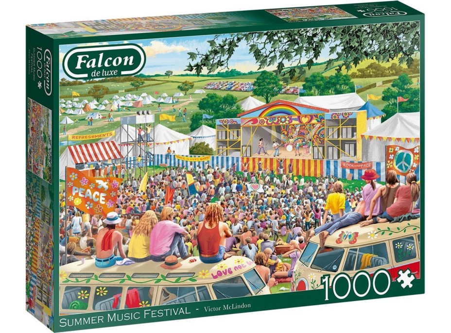 FALCON Puzzle Letný hudobný festival 1000 dielikov