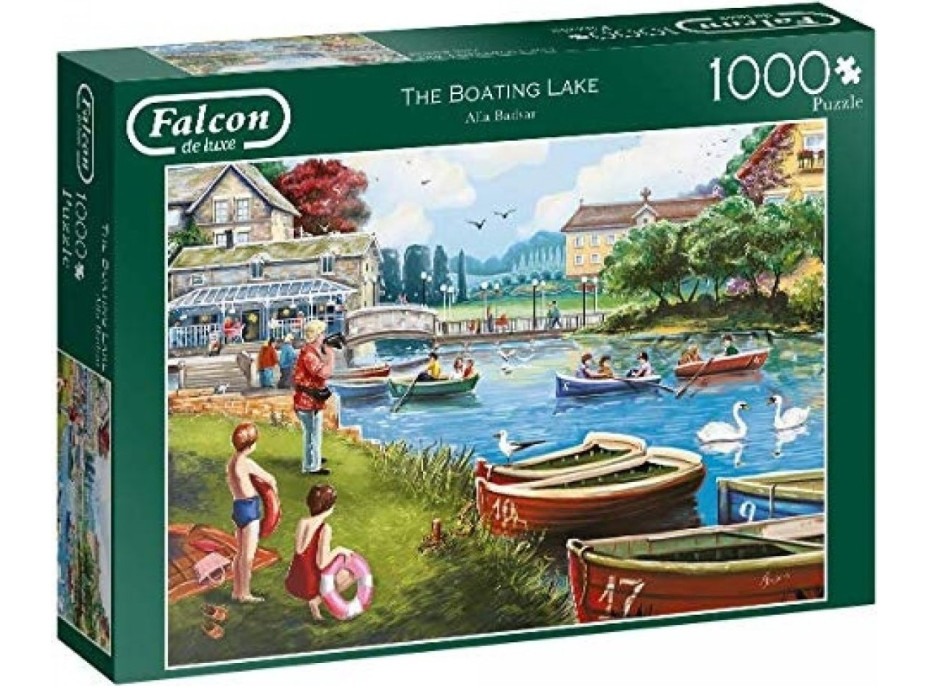 FALCON Puzzle Lodičky na jazere 1000 dielikov