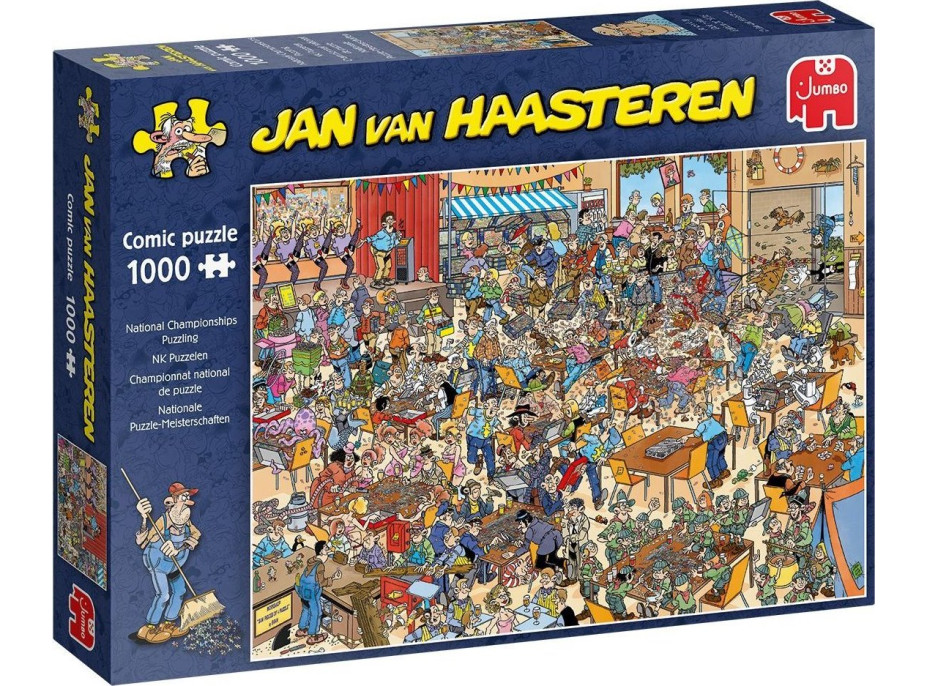 JUMBO Puzzle JvH Národné majstrovstvá v skladaní puzzle 1000 dielikov