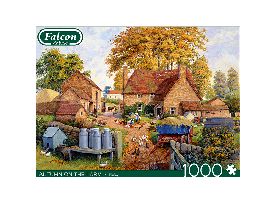 FALCON Puzzle Jeseň na farme 1000 dielikov