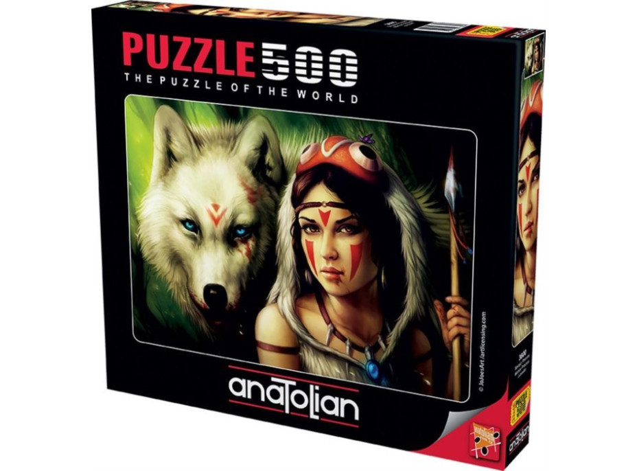 ANATOLIAN Puzzle Princezná bojovníčka 500 dielikov