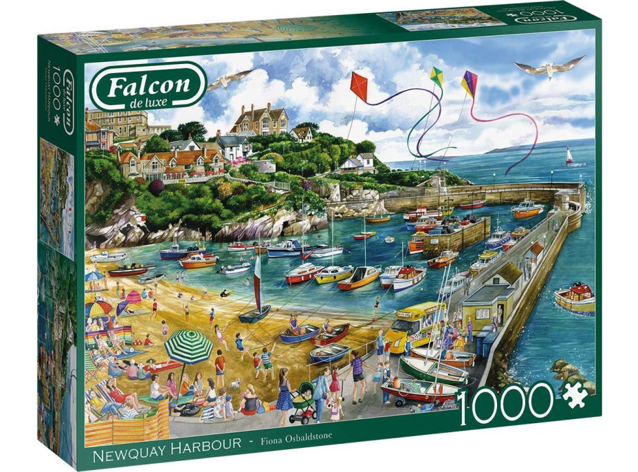 FALCON Puzzle Prístav v Newquay 1000 dielikov