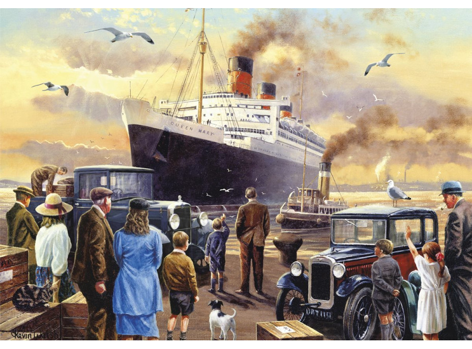 Piatnik Puzzle RMS Queen Mary 1000 dielikov