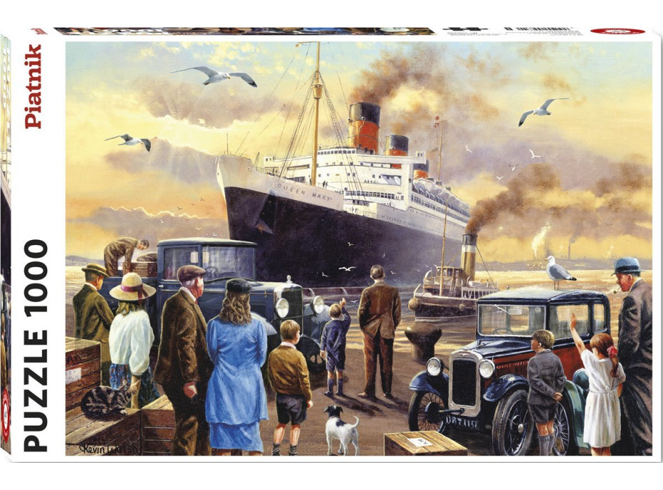 Piatnik Puzzle RMS Queen Mary 1000 dielikov