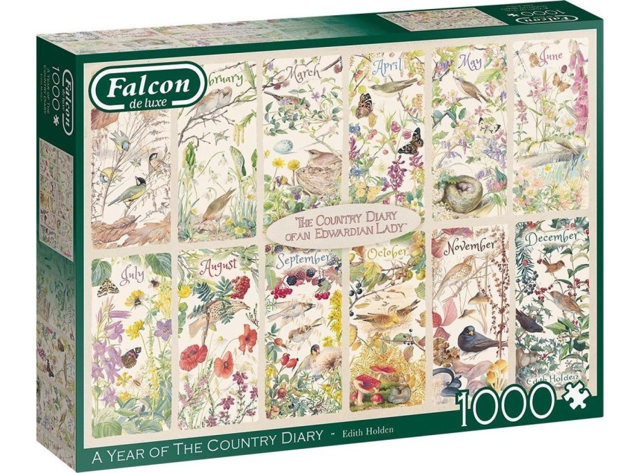 FALCON Puzzle Rok na vidieku 1000 dielikov