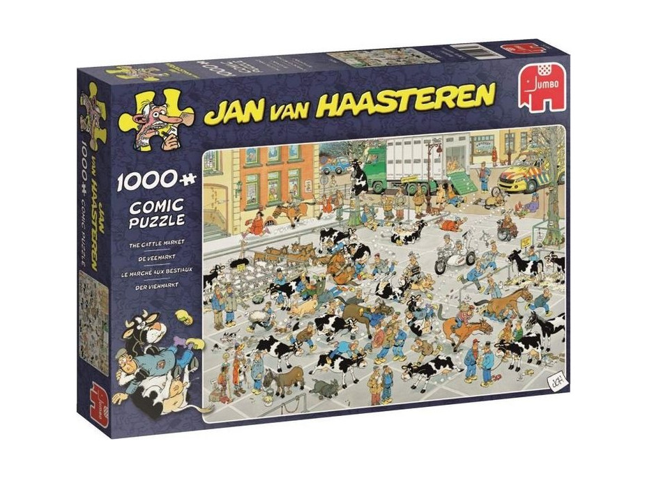 JUMBO Puzzle JvH Trh s dobytkom 1000 dielikov