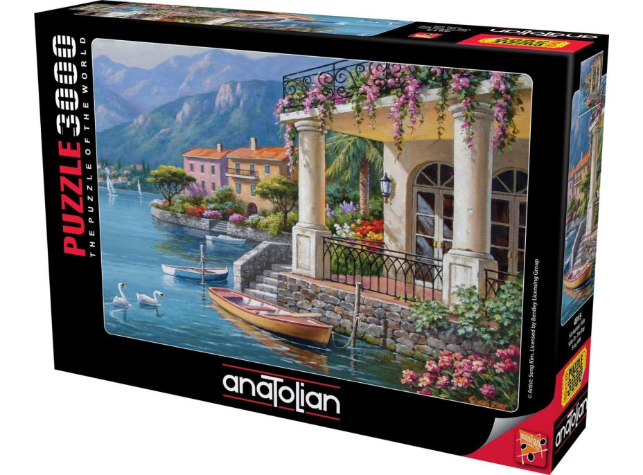 ANATOLIAN Puzzle Vila v zátoke 3000 dielikov