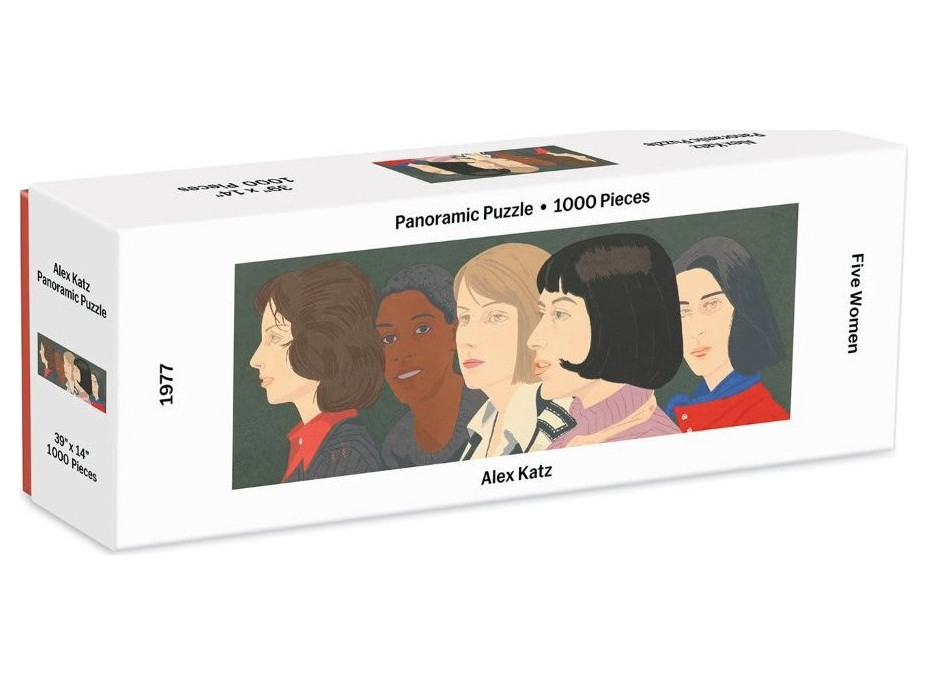 GALISON Panoramatické puzzle Päť žien 1000 dielikov