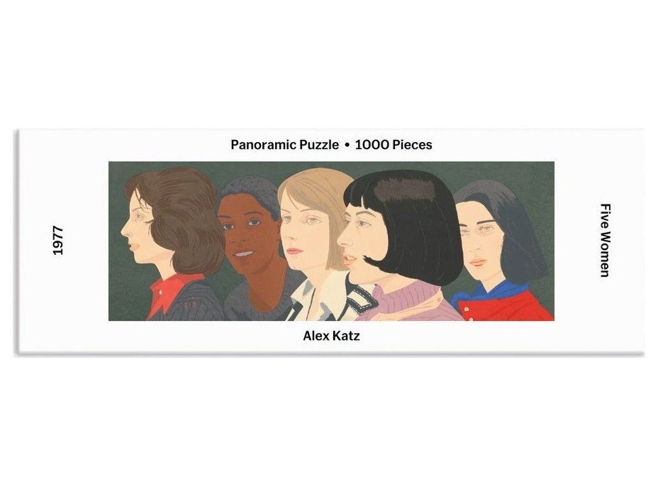 GALISON Panoramatické puzzle Päť žien 1000 dielikov