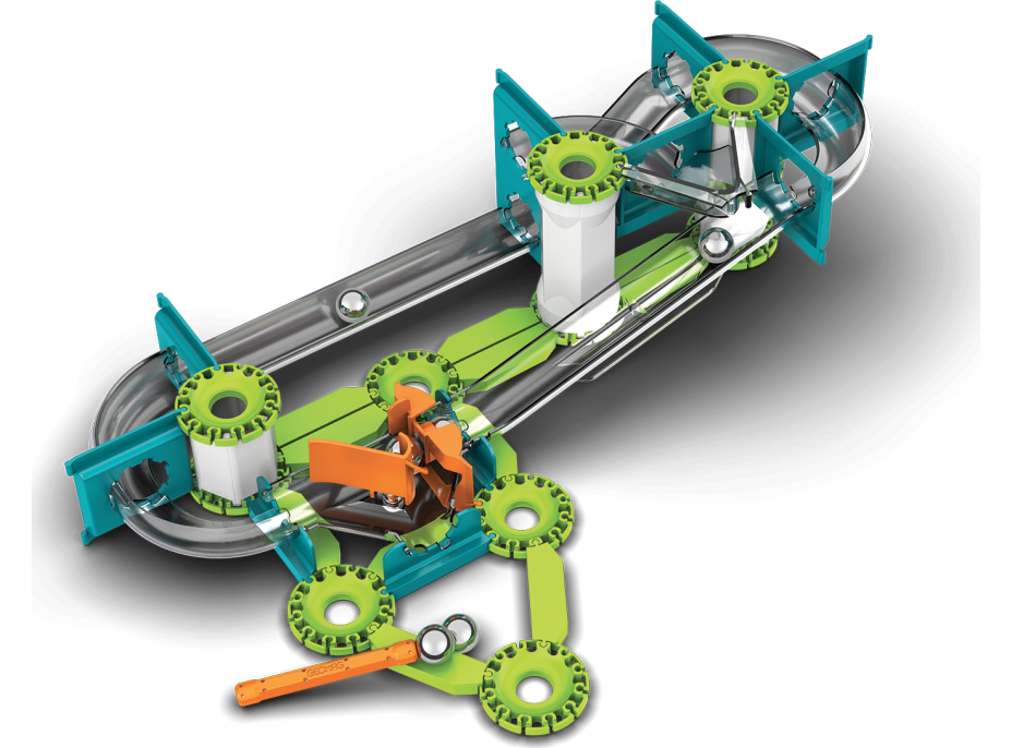 GEOMAG Mechanics Gravity Race Track 67 dielikov