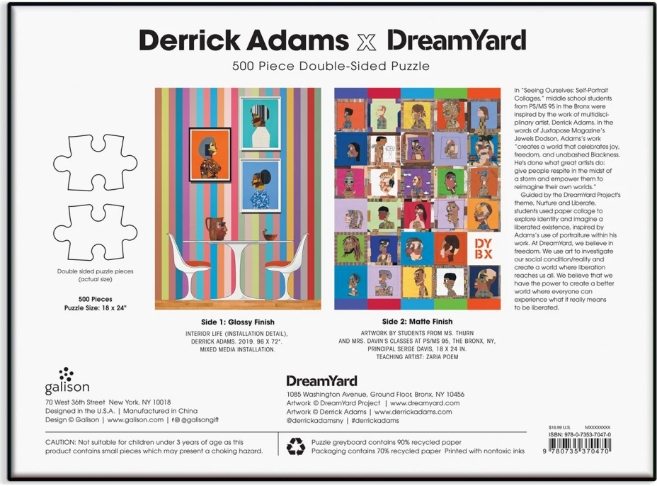 GALISON Obojstranné puzzle Derrick Adams x Dreamyard 500 dielikov