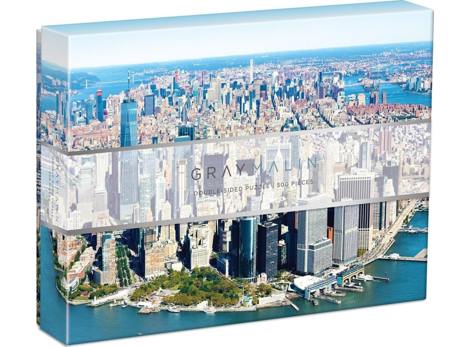 GALISON Obojstranné puzzle Gray Malin: New York City 500 dielikov