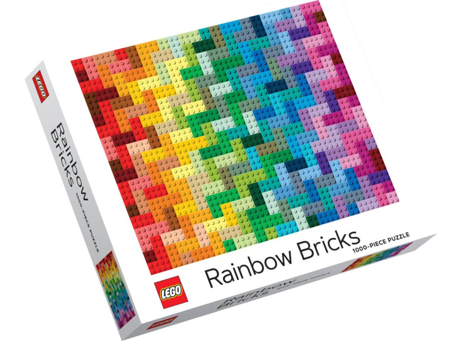 CHRONICLE BOOKS Puzzle LEGO® Rainbow Bricks 1000 dielikov