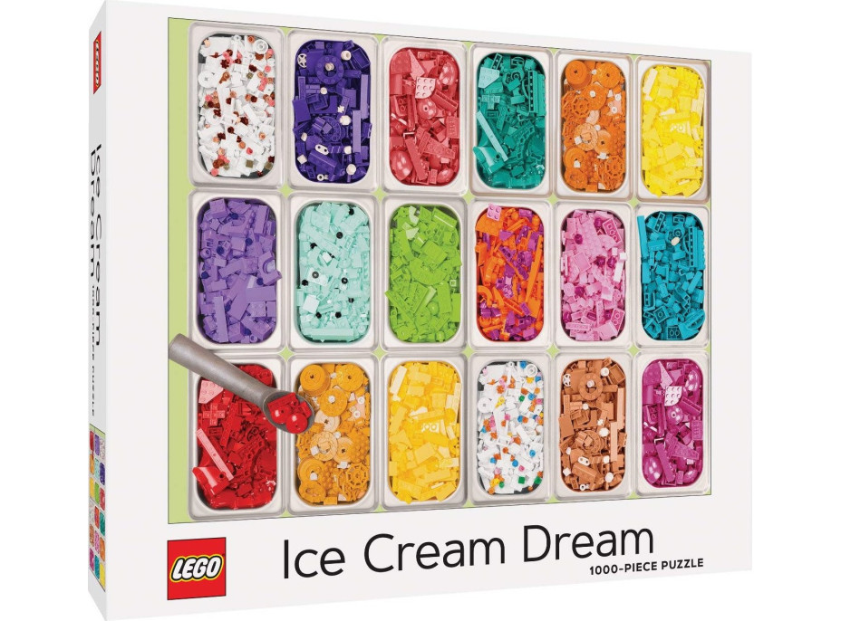 CHRONICLE BOOKS Puzzle LEGO® Ice Cream Dream 1000 dielikov