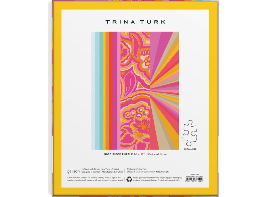 GALISON Puzzle Trina Turk 1000 dielikov