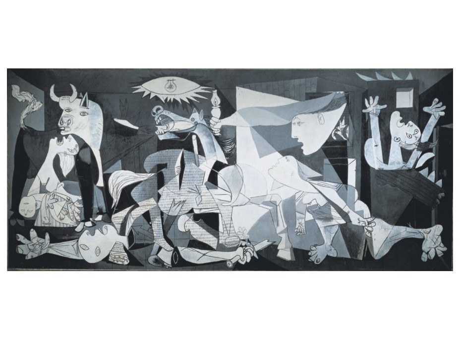 EDUCA Panoramatické puzzle Guernica, Pablo Picasso 3000 dielikov