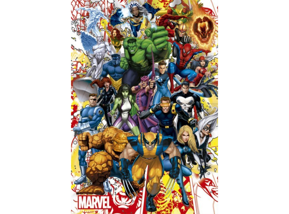 EDUCA Puzzle Hrdinovia Marvel 500 dielikov