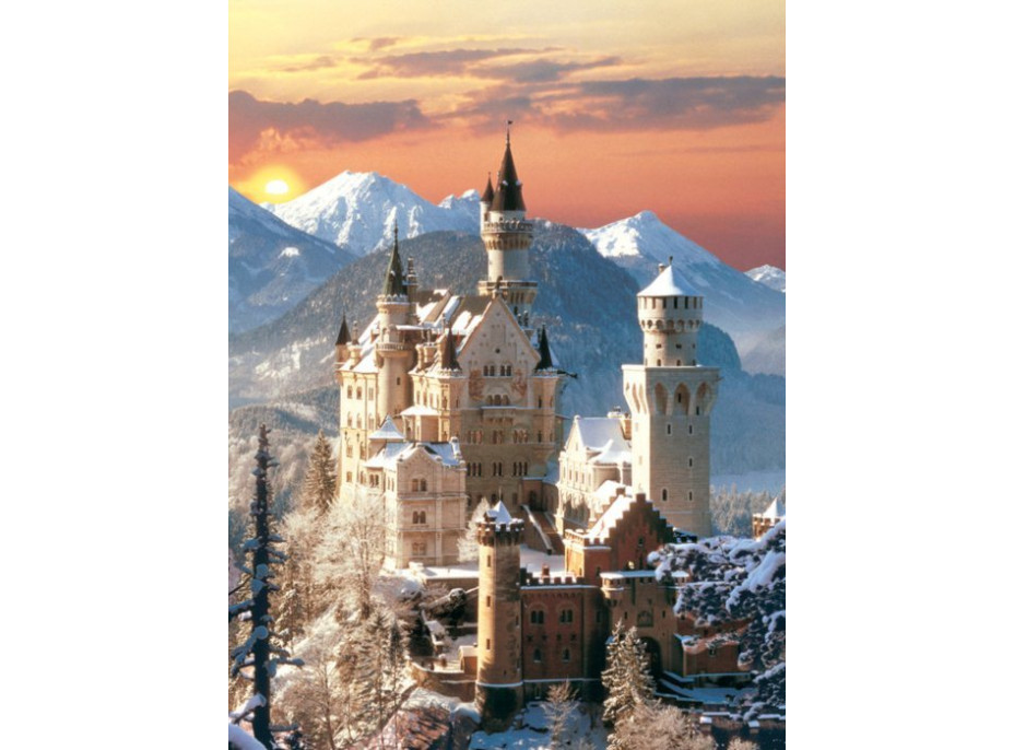 CLEMENTONI Puzzle Neuschwanstein 1500 dielikov