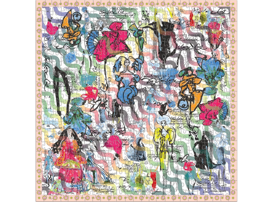 GALISON Obojstranné puzzle Christian Lacroix: Ipanema Girls 500 dielikov