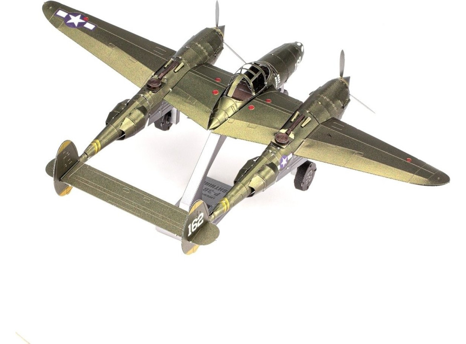 METAL EARTH 3D puzzle Lockheed Martin P-38 Lightning (ICONX)