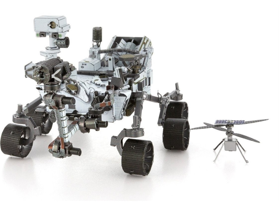 METAL EARTH 3D puzzle Mars Rover Perseverancia & Ingenuity Helicopter