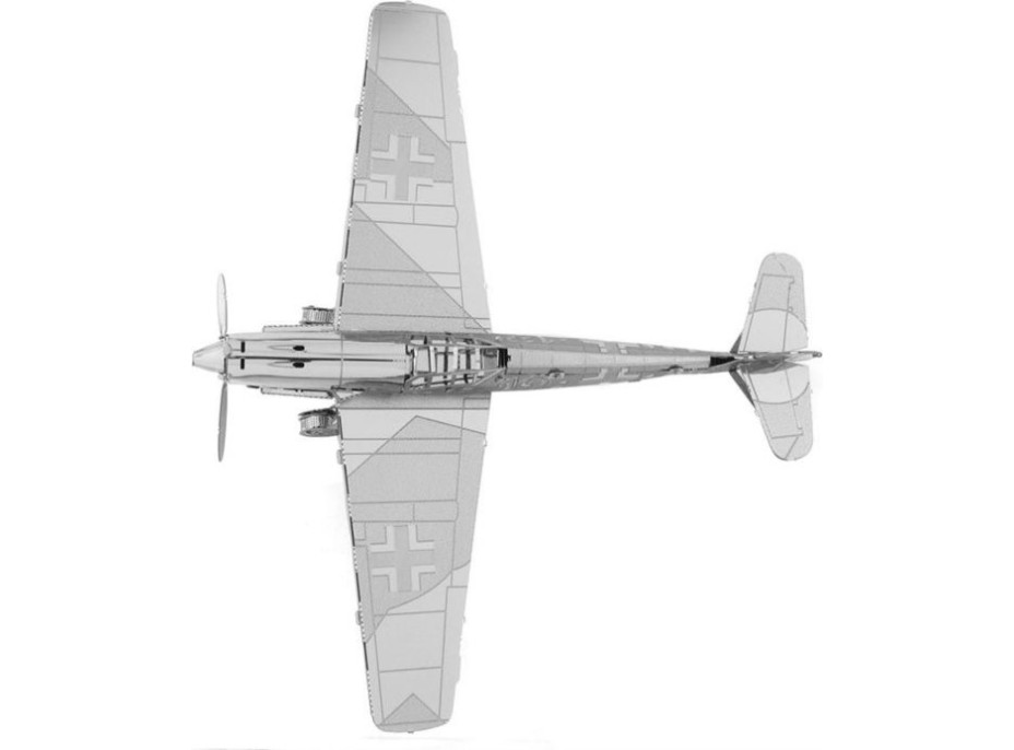 METAL EARTH 3D puzzle Lietadlo Messerschmitt BF-109