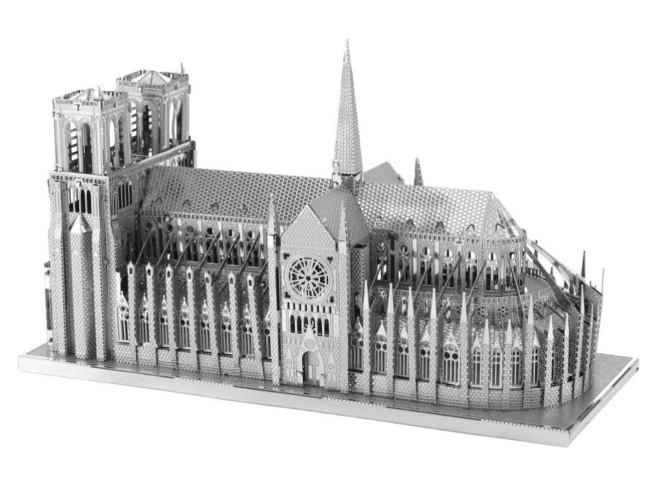 METAL EARTH 3D puzzle Katedrála Notre-Dame (ICONX)