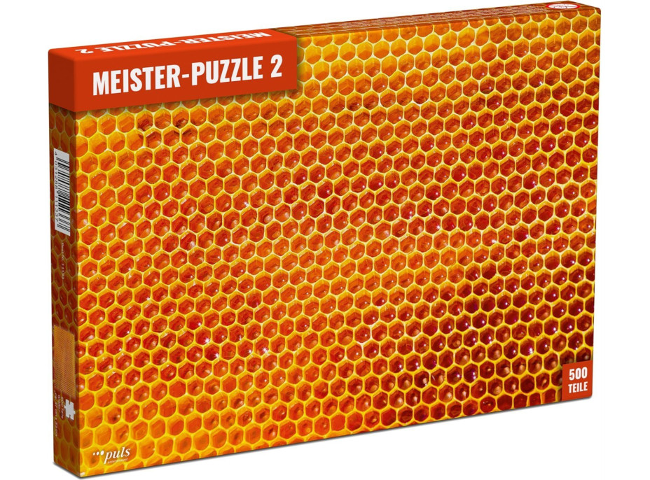 PULS ENTERTAINMENT Meister-Puzzle 2: Včelí plástov 500 dielikov