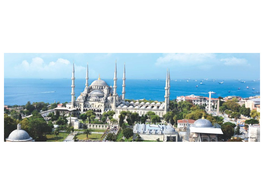 ANATOLIAN Panoramatické puzzle Mešita sultána Ahmeda, Istanbul 1000 dielikov