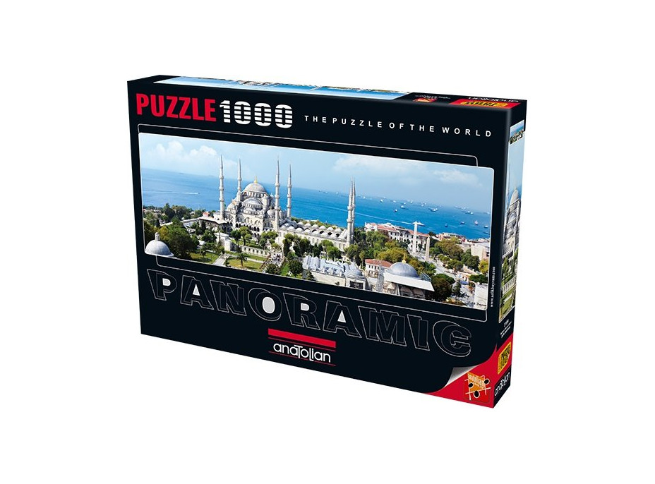 ANATOLIAN Panoramatické puzzle Mešita sultána Ahmeda, Istanbul 1000 dielikov