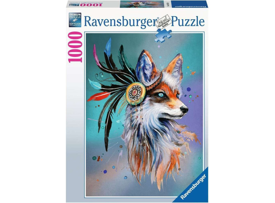 RAVENSBURGER Puzzle Boho líška 1000 dielikov