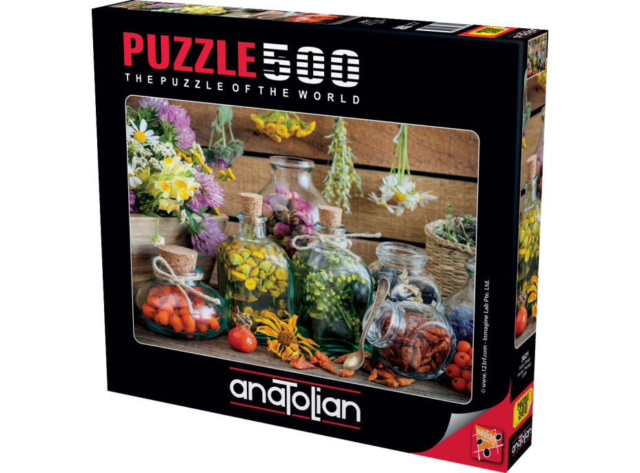 ANATOLIAN Puzzle Bylinná terapia 500 dielikov