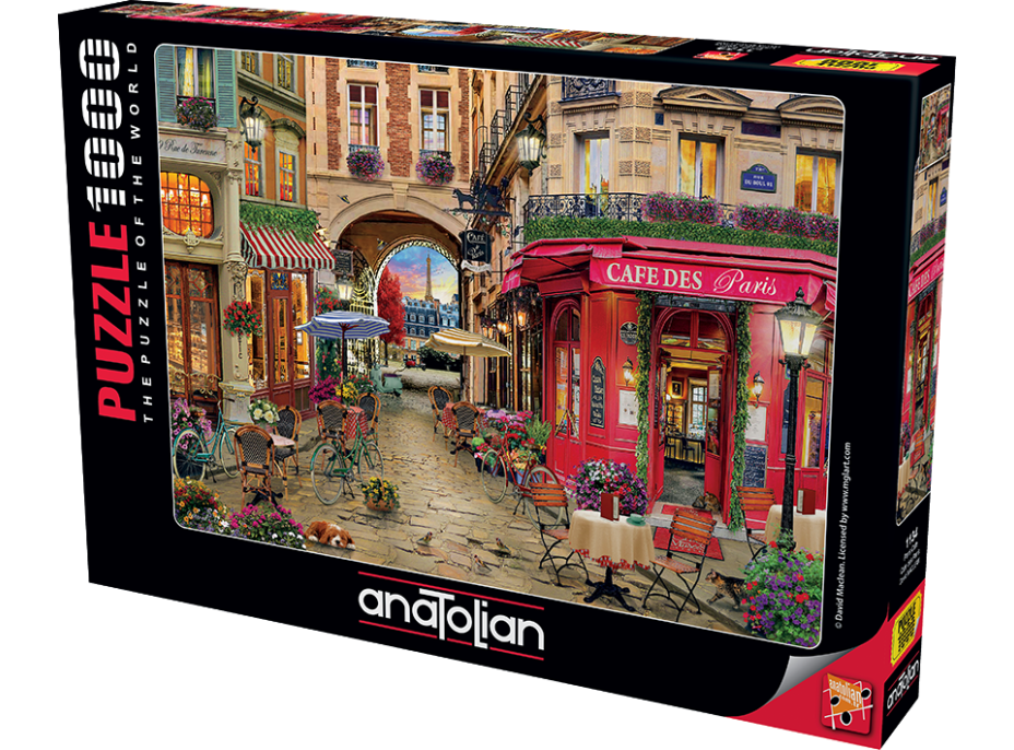 ANATOLIAN Puzzle Cafe des Paris 1000 dielikov