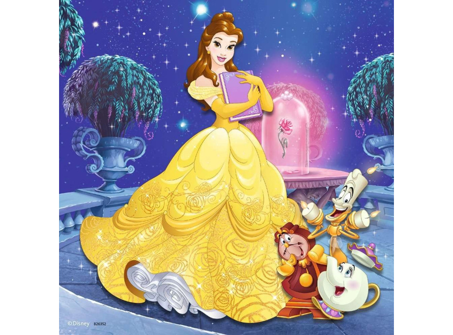 RAVENSBURGER Puzzle Disney princeznej: Dobrodružstvo 3x49 dielikov