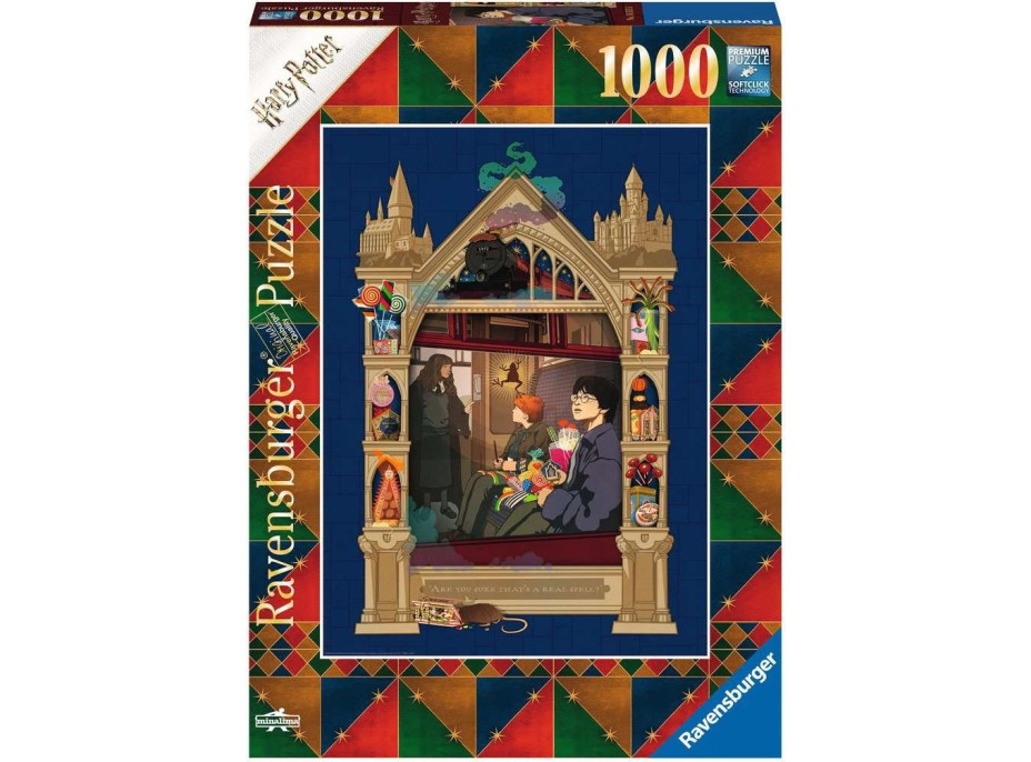 RAVENSBURGER Puzzle Harry Potter 1: Cesta do Rokfortu 1000 dielikov