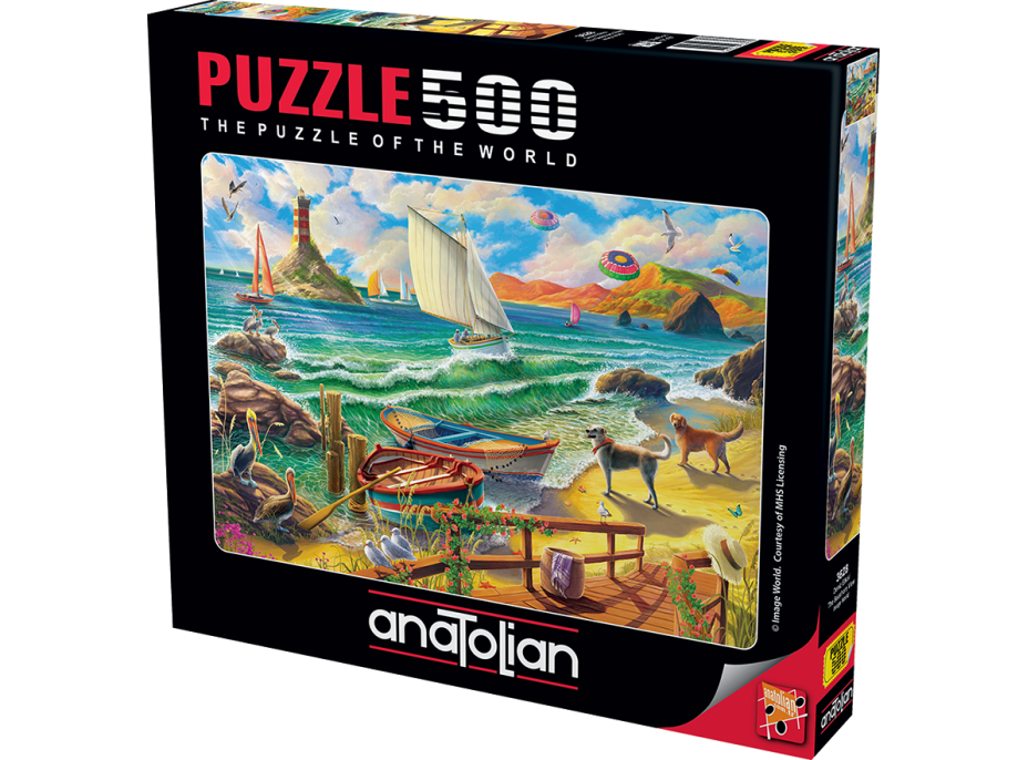 ANATOLIAN Puzzle Pobrežie 500 dielikov