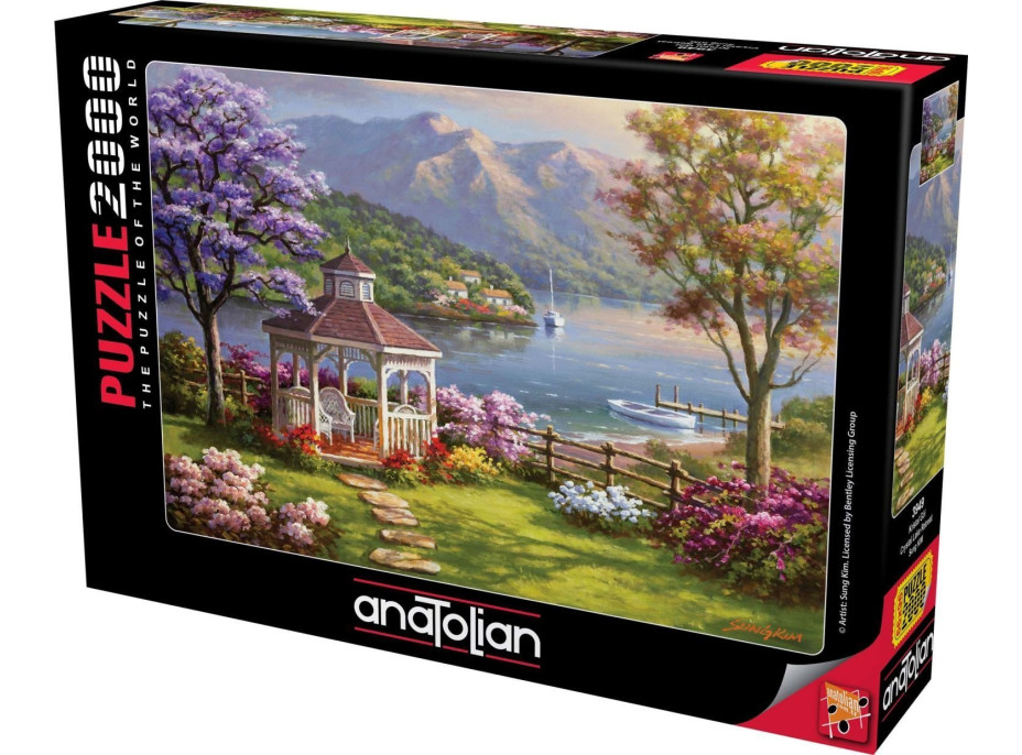 ANATOLIAN Puzzle Jazero s altánkom 2000 dielikov