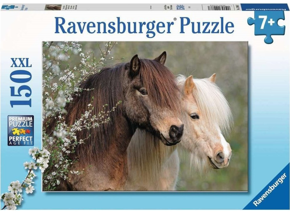 RAVENSBURGER Puzzle Krásne kone XXL 150 dielikov