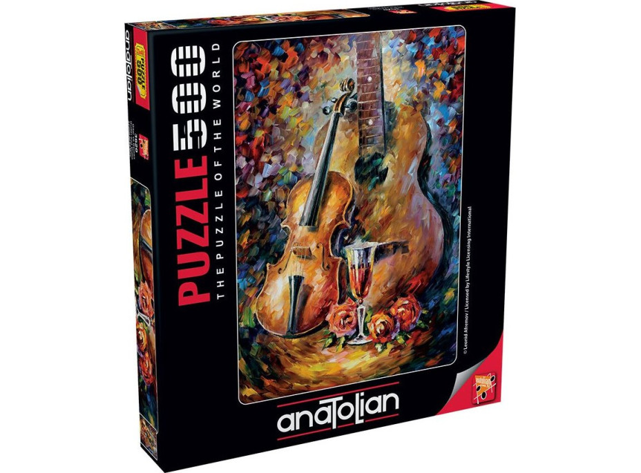 ANATOLIAN Puzzle Gitara a husle 500 dielikov
