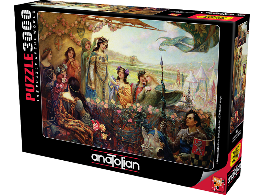 ANATOLIAN Puzzle Lancelot & Guinevere 3000 dielikov