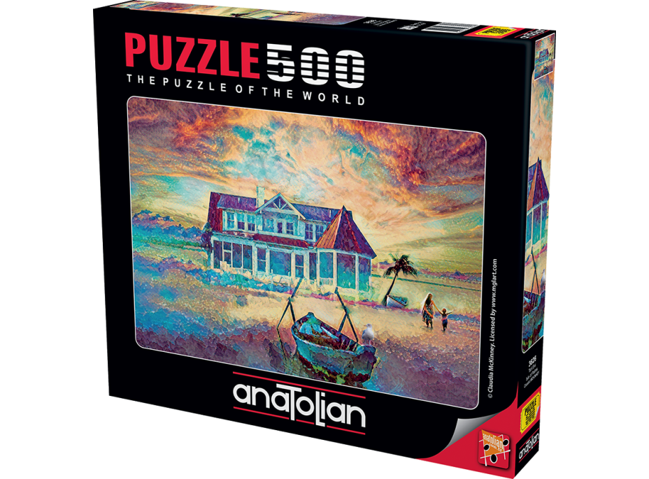 ANATOLIAN Puzzle Palmový ostrovček 500 dielikov