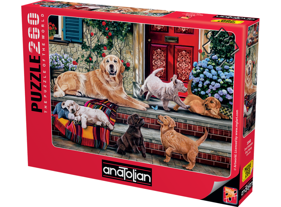 ANATOLIAN Puzzle Psia rodinka 260 dielikov