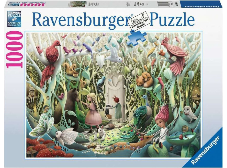 RAVENSBURGER Puzzle Skrytá záhrada 1000 dielikov