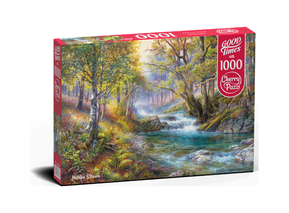 CHERRY PAZZI Puzzle Skrytý potok 1000 dielikov