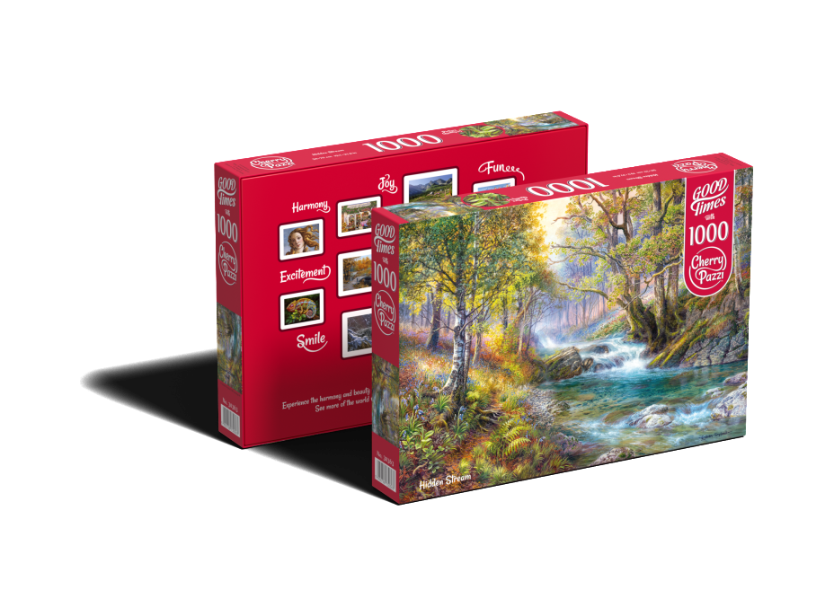 CHERRY PAZZI Puzzle Skrytý potok 1000 dielikov