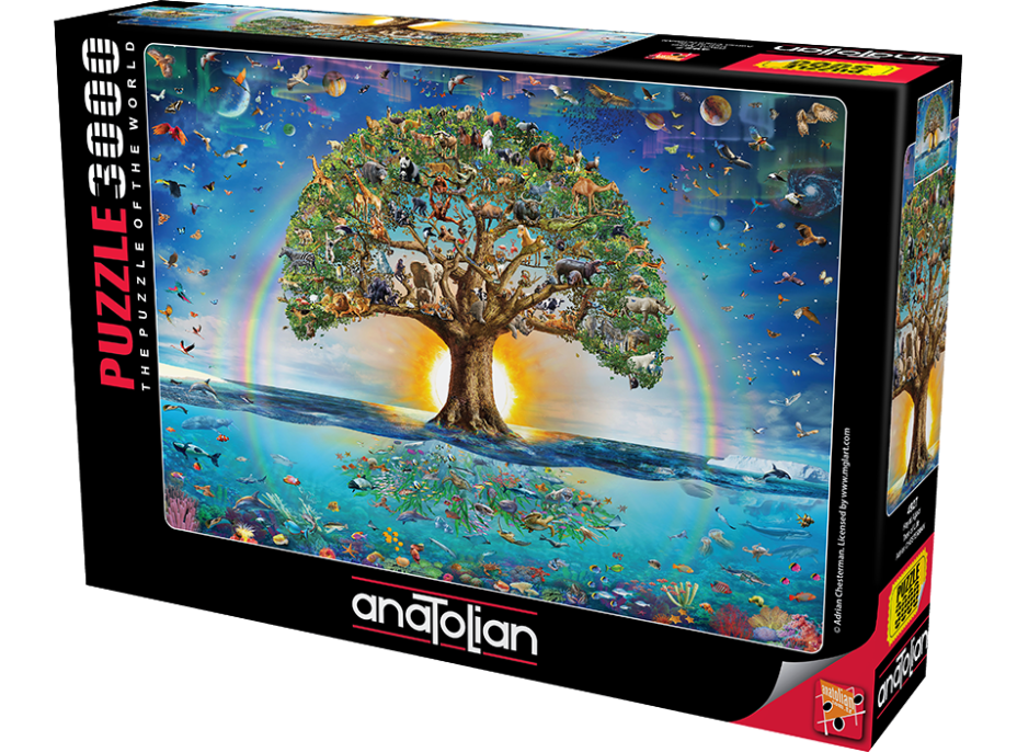 ANATOLIAN Puzzle Strom života 3000 dielikov