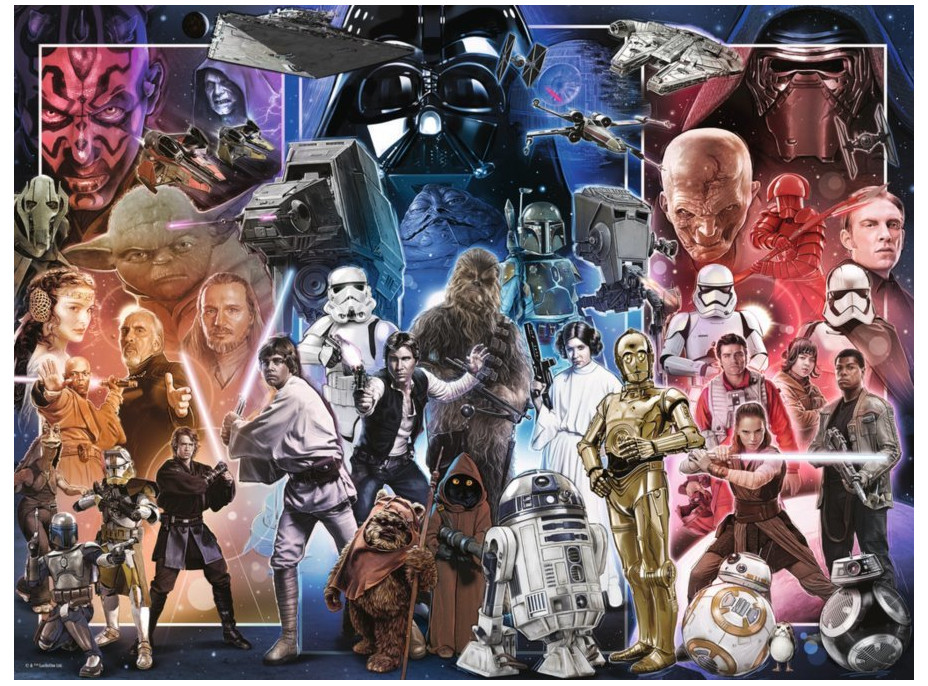 RAVENSBURGER Puzzle Svet Star Wars 1500 dielikov